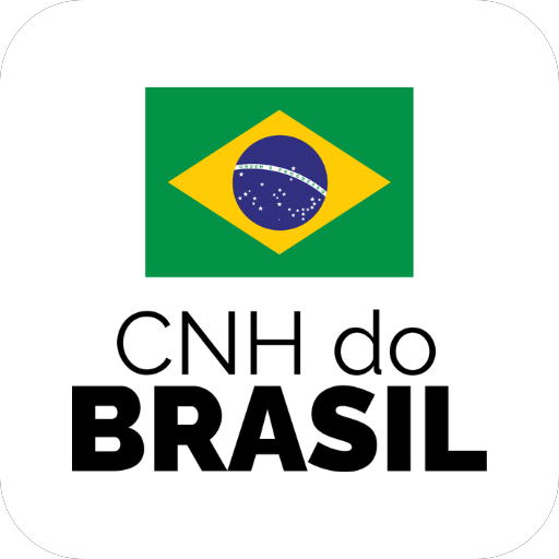 Selo do programa CNH do Brasil, com a bandeira nacional